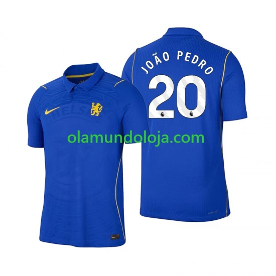 Camisola Chelsea Joao Pedro 20 Homem Equipamento Primeiro 2026-2027 Manga Curta
